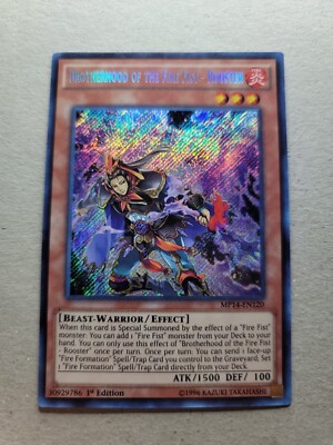 Brotherhood of the Fire Fist - Rooster - MP14-EN120 - Secret Rare - 1st Ed - LP-image