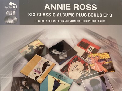 ANNIE ROSS - Six Classic Albums Plus Bonus EPs 4 x CD Real Gone AS NEW! 4CD-image