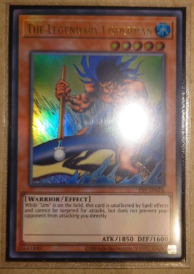 PSV-EN076 The Legendary Fisherman Ultra Rare 25th Anniversary Pharaoh's Servant-image