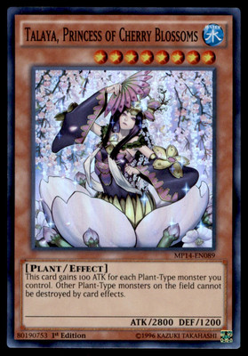 Yu-Gi-Oh! Talaya, Princess of Cherry Blossoms #MP14-EN089 1st Edition Near Mint-image