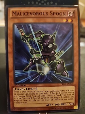 Malicevorous Spoon - 1st Edition - Yugioh Dark Monster - Vintage-image