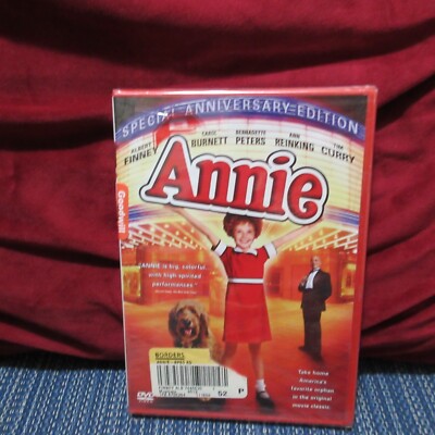 Annie Special Anniversary Edition DVD 1982 Brand New Sealed-image