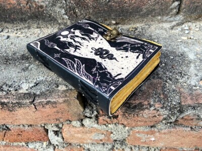 Vintage Leather Journal Diary Notebook 200 Pages Personalised Gift |C-Lock Book-image