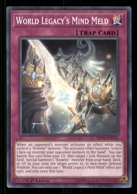 Yugioh World Legacy's Mind Meld #MP19-EN131 2019 Tin Mega Pack LP-image