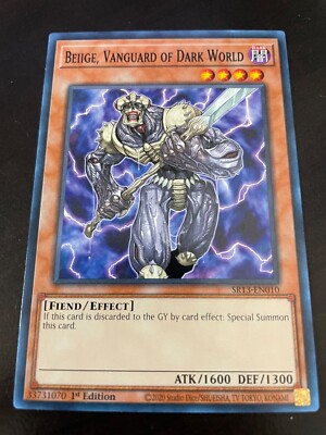 Beiige, Vanguard of Dark World Yugioh-image