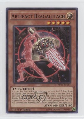 2015 Yu-Gi-Oh! Mega-Tins Mega Pack 1st Edition Artifact Beagalltach 0ob9-image