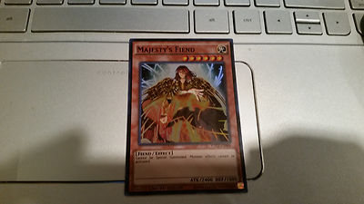 Yugioh Majesty's Fiend Pre-order Mega Tin Promo Super Ships 9/18/15-image