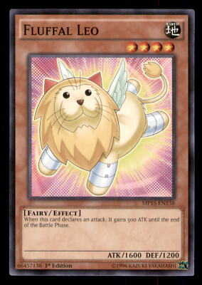 Yugioh Fluffal Leo #MP15-EN138 2015 Mega-Tins Mega Pack LP-image