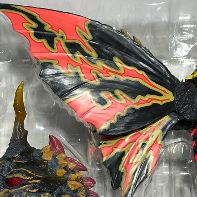 [USED] Bandai S.H.MonsterArts Battra Adult and Larva Special Color Ver. Figure-image