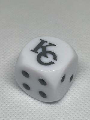 Kaiba Corp Dice - White - Legendary Duelists Season 2 - YuGiOh-image