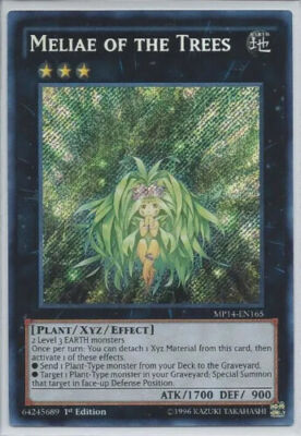 ( MELIAE OF THE TREES ) - Secret Rare - MP14-EN165 - 1st - NM - Yu-Gi-Oh!-image