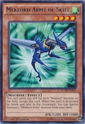 Meklord Army of Skiel - LC5D-EN164 - Rare - 1st Edition - Moderately Played-image