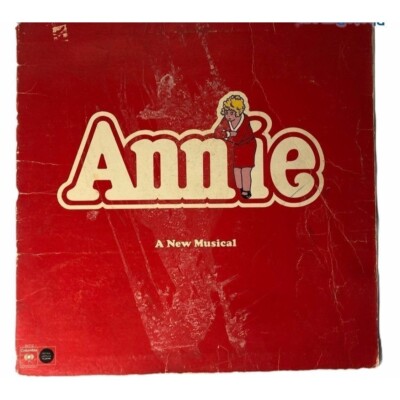Annie a new musical vinyl record Columbia record Copyright 1977 READ-image