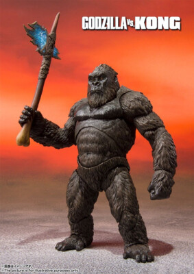 Godzilla Vs. Kong 2021 Kong S.H. MonsterArts Figure 0821BA02-image