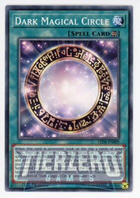 Yugioh Dark Magical Circle LED6-EN009 Common 1st Edition NM/LP-image