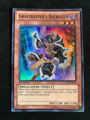 Gravekeeper's Recruiter LCYW-EN193 Legendary Collection 3: Yugi's World -NM/M-image
