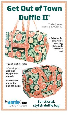 Get Out of Town Duffle 2.0 Pattern by Annie-image