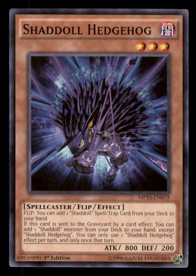 Yugioh Shaddoll Hedgehog #MP15-EN079 2015 Mega-Tins Mega Pack LP-image