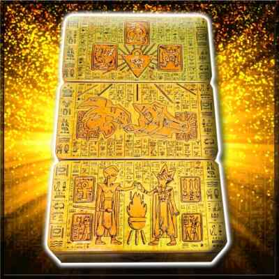 Yugioh - 2020, 2021, 2022 Mega Tin - Factory SEALED set - Tablet art display-image