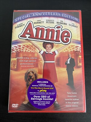 Annie DVD 1982 Special Anniversary Edition Fullscreen Brand New-image