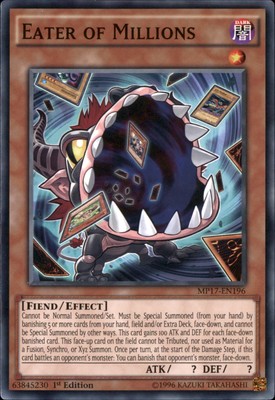 1st Ed Eater of Millions MP17-EN196 Yugioh-image