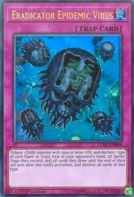 Yugioh! MP Eradicator Epidemic Virus - LCKC-EN048 - Ultra Rare - 1st Edition Mod-image