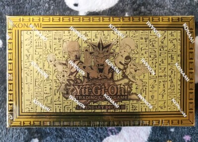 2017 RARE YuGiOh! Legendary Decks II Exodia & Egyptian God Cards DAMAGED SEE PIC-image