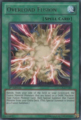Overload Fusion - LCGX-EN185 - Rare - Unlimited Edition - Lightly Played-image