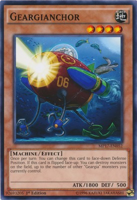 Geargianchor - MP17-EN052 - Common - 1st Edition - Lightly Played-image