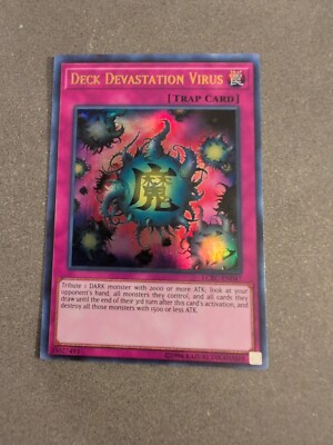 Yugioh Deck Devastation Virus LCKC-EN047 Ultra Rare NM 1st/Unl-image