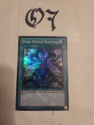 Yu-Gi-Oh! TCG Dark World Dealings Legendary Collection 4 LCJW-EN251...MP-image