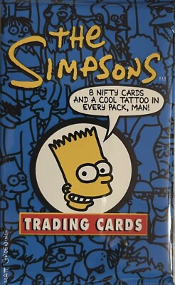 1993 SkyBox Simpsons Trading Cards Complete Your Set U PICK BART HOMER-image