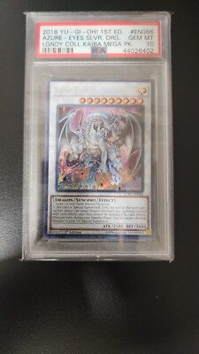 Azure-Eyes Silver Dragon PSA 10-image