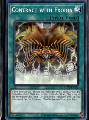 Yu-Gi-Oh! Contract with Exodia LDK2-ENY29 Common Unlimited NM-image