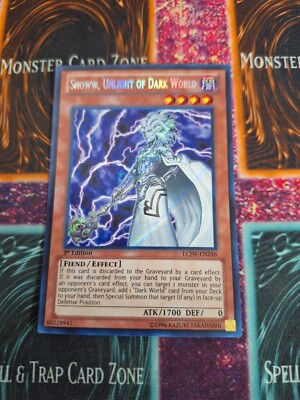 Yu-Gi-Oh! Snoww, Unlight of Dark World LCJW-EN248 Secret Rare 1st Edition NM-image