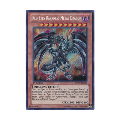 Konami YGO Legendary Collection Set  Red-Eyes Darkness Metal Dragon (Secret EX-image