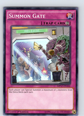 Yu-Gi-Oh TCG Summon Gate MP17-EN164 1st Edition Common Card NM-image
