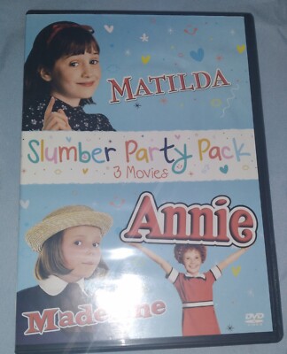 3 Film Family Collection: Annie/Madeline/Matilda (DVD, 2017, 2-Disc Set) -image