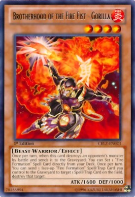 Brotherhood of the Fire Fist - Gorilla - CT11-EN003 - Super Rare - Limited Editi-image