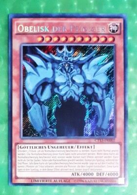 Yu-Gi-Oh CT13-DE002, Obelisk of the Tormentors, 