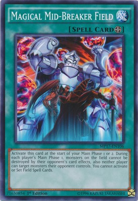 Magical Mid-Breaker Field - MP17-EN106 - Common - 1st Edition Near Mint 2017 Meg-image