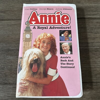 Annie A Royal Adventure VHS Movie Joan Collin’s George Hearn. Ashley Johnson-image