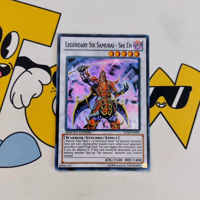 RYMP-ENSE1 Legendary Six Samurai - Shi En - Super Rare NM/MINT cards-image