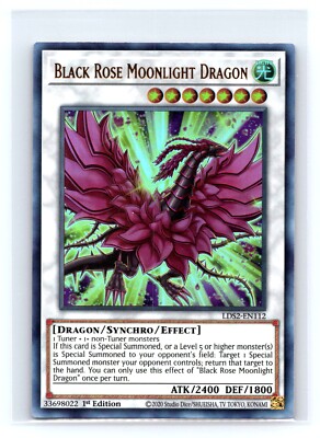 Yugioh Legendary Duelists: Season 2 #LDS2-EN112 Black Rose Moonlight Dragon-image