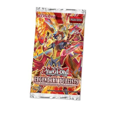 Yu-Gi-Oh! Legendary Duelists: Soulburning Volcano Sealed 1st Edition Booster Pac-image