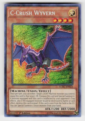 Legendary Collection Kaiba #LCKC-EN021 C-Crush Wyvern 1st Edition-image