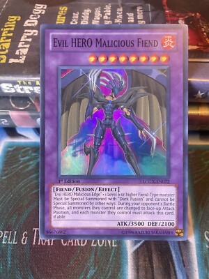 Evil HERO Malicious Fiend LCGX-EN072 Legendary Collection 2: The Duel Academy...-image