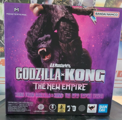 S.H.MonsterArts Kong From GODZILLA x KONG THE NEW EMPIRE 2024-Tamashii Nations-image
