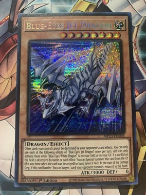Blue-Eyes Jet Dragon MP23-EN004 25th Anniversary Tin: Dueling Heroes Mega...-image