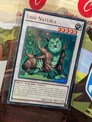 Yugioh Lion Naturia LC5D-FR244 1st édition NM -image